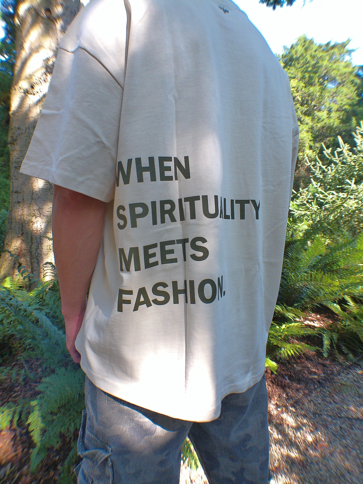 SPIRITUALITY TEE - SAND