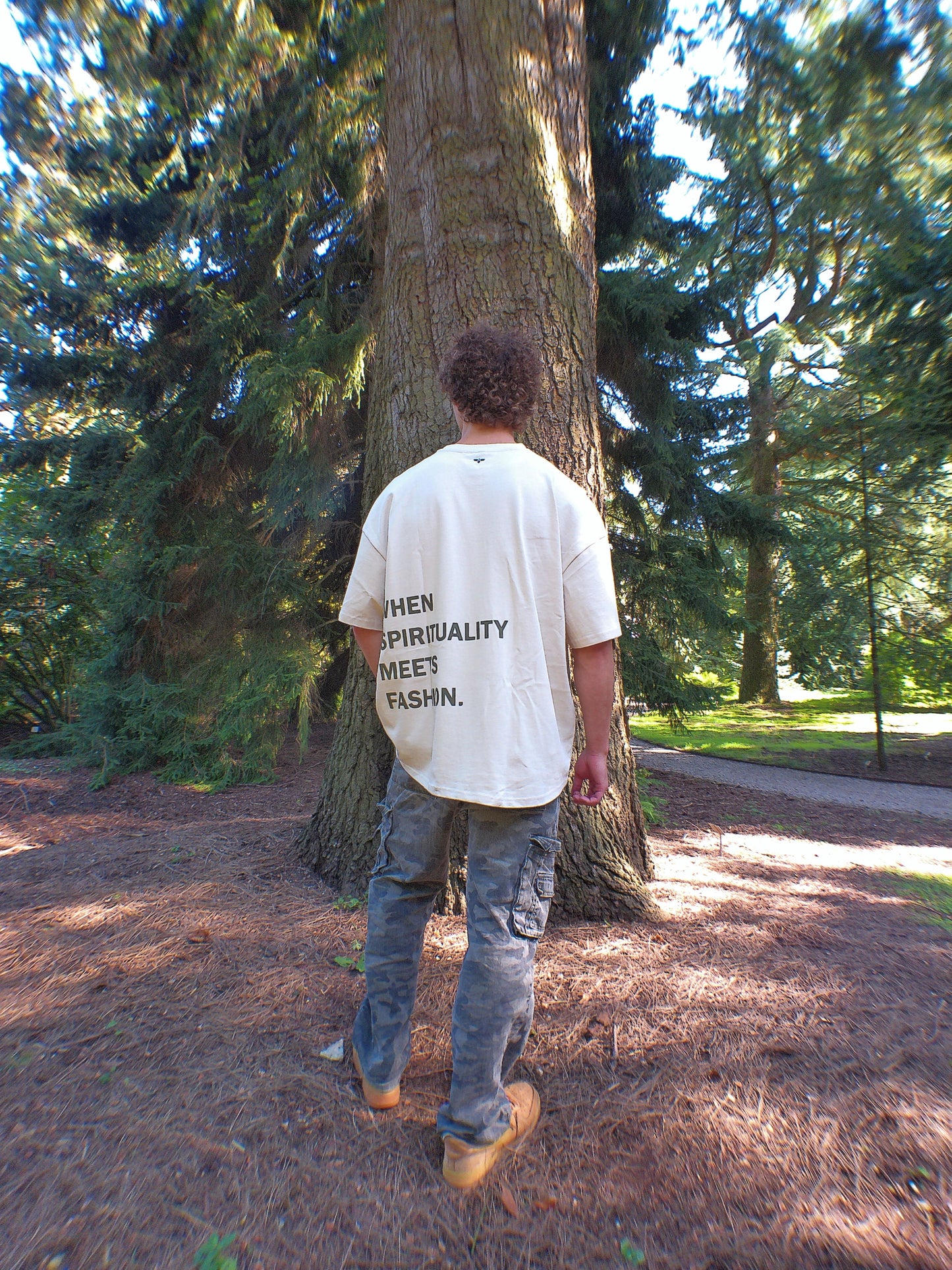 SPIRITUALITY TEE - SAND