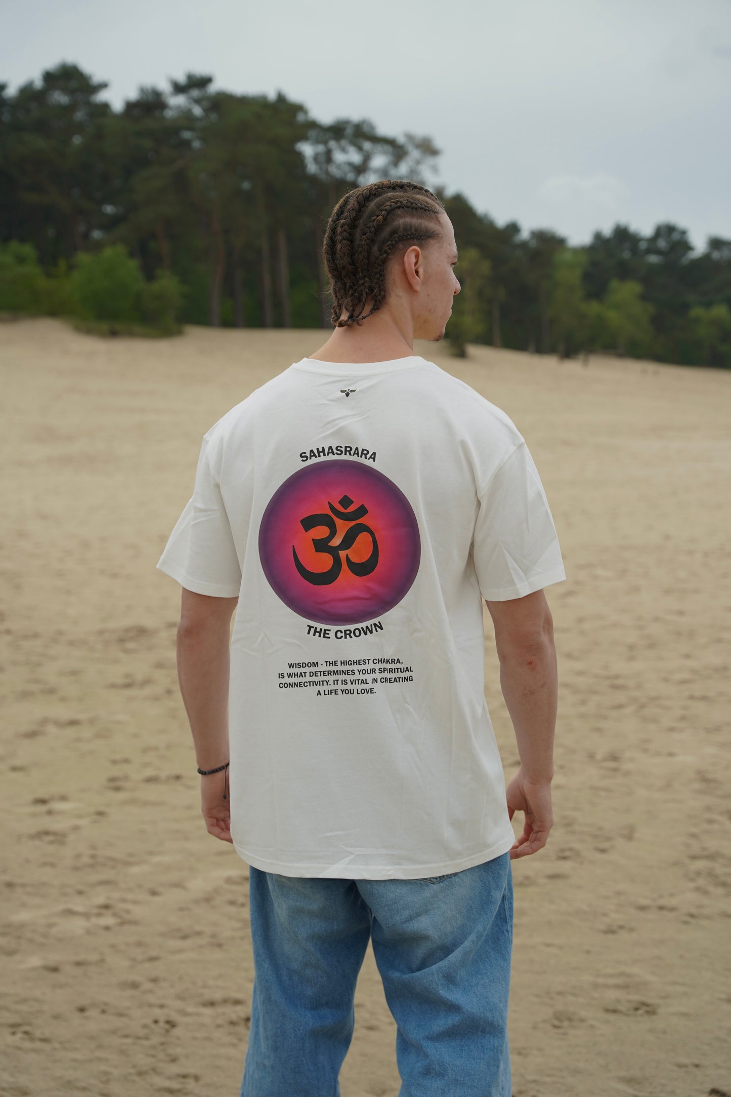 THE 7TH CHAKRA TEE - OFF WHITE